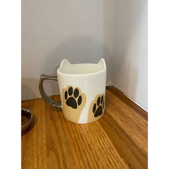 A Set of Three Rosanna Mugs -Bear, Puppy Dog, Deer with Ears and Silver Handles - Picture 15 of 16